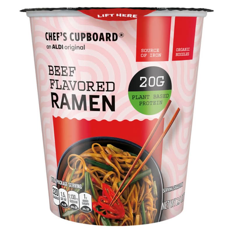 Chef's Cupboard Protein Ramen, Beef (2.5 oz)