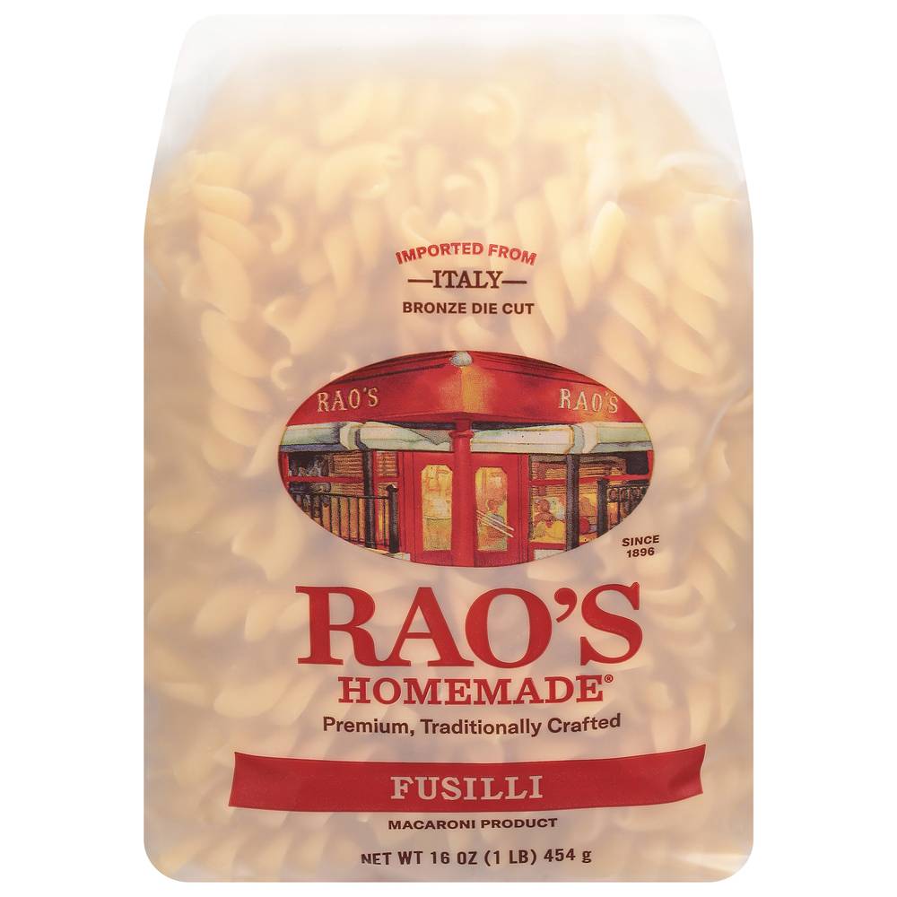 Rao's Homemade Bronze Die Cut Fusilli Pasta (16 oz)