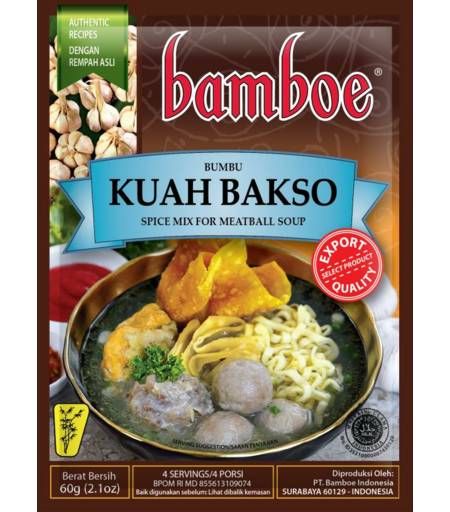 Bamboe Bumbu Meatball Soup 60g
