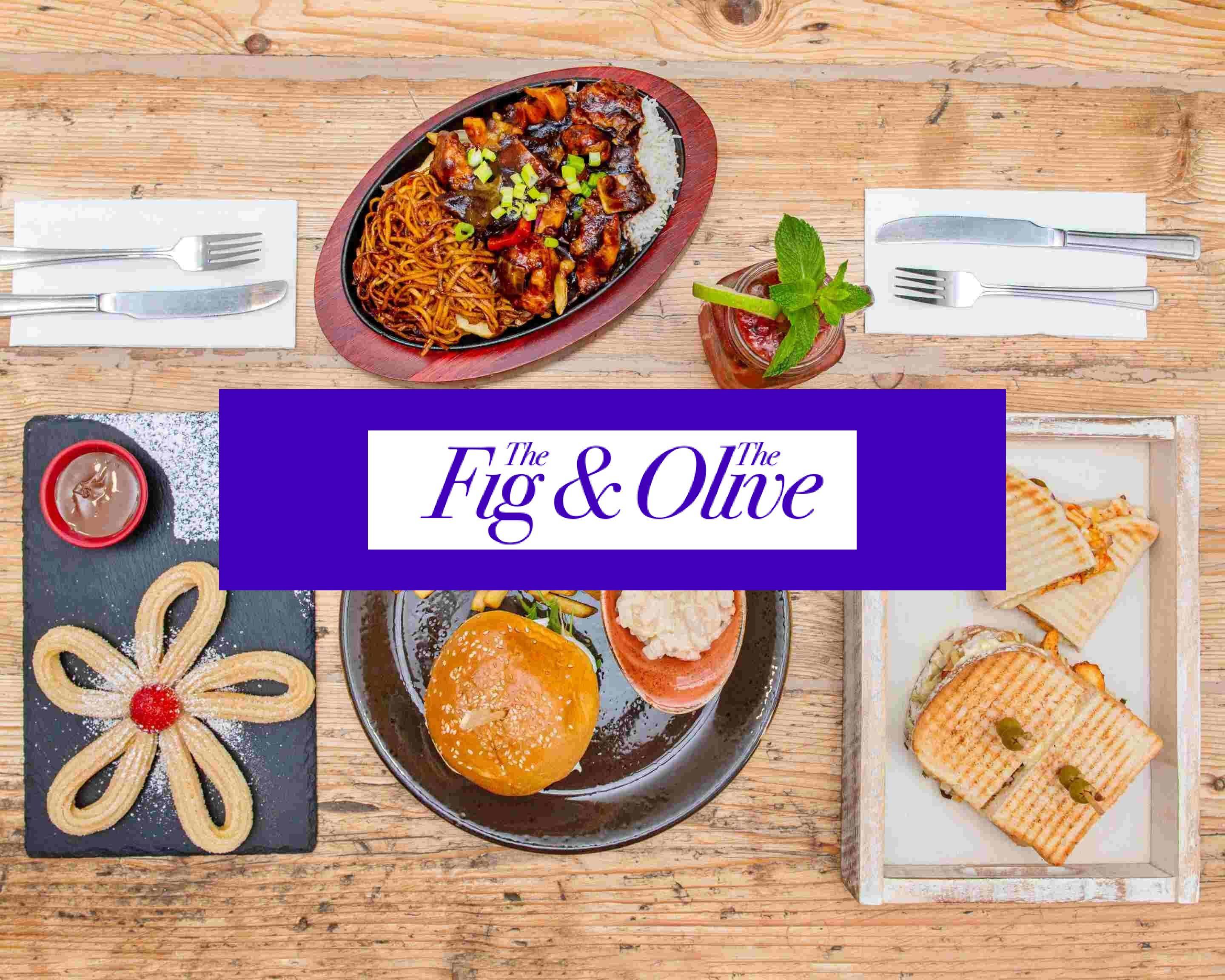 The Fig & The Olive Menu Takeaway in Manchester Delivery menu