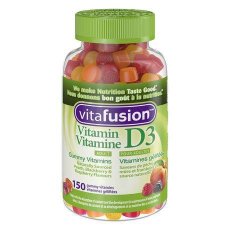 Vitafusion Vitamin D3 Adult Gummy Vitamins (150 units)