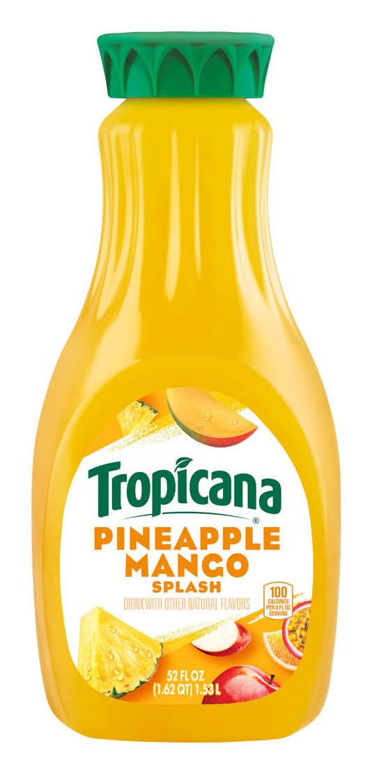 Tropicana Pineapple Mango With Lime Juice 52 Fl Oz