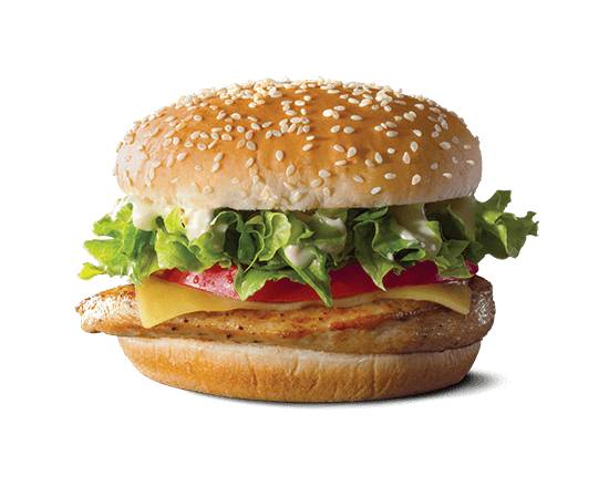 Grilled Chicken Deluxe Burger