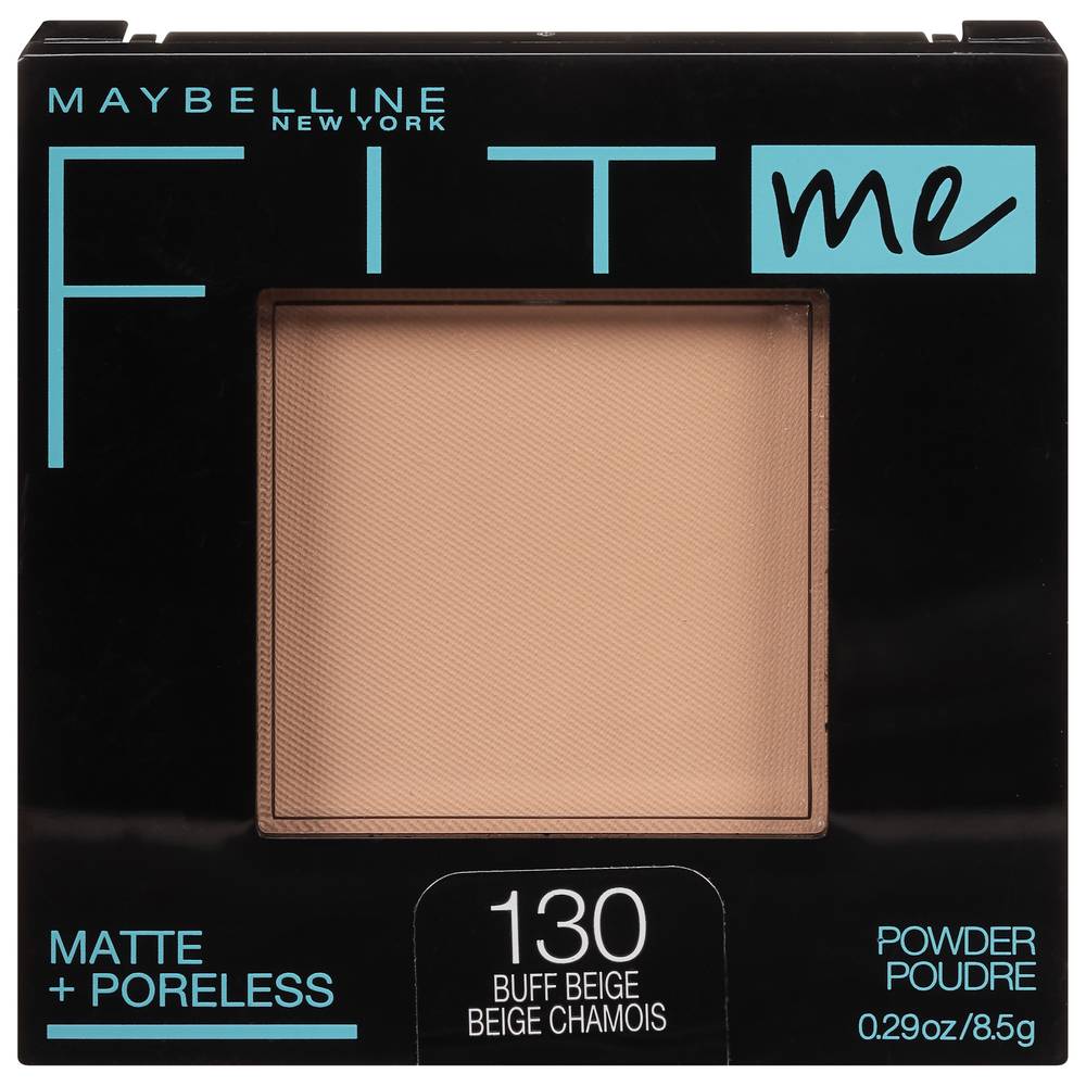 Maybelline 130 Buff Beige Pressed Powder (0.3 oz)