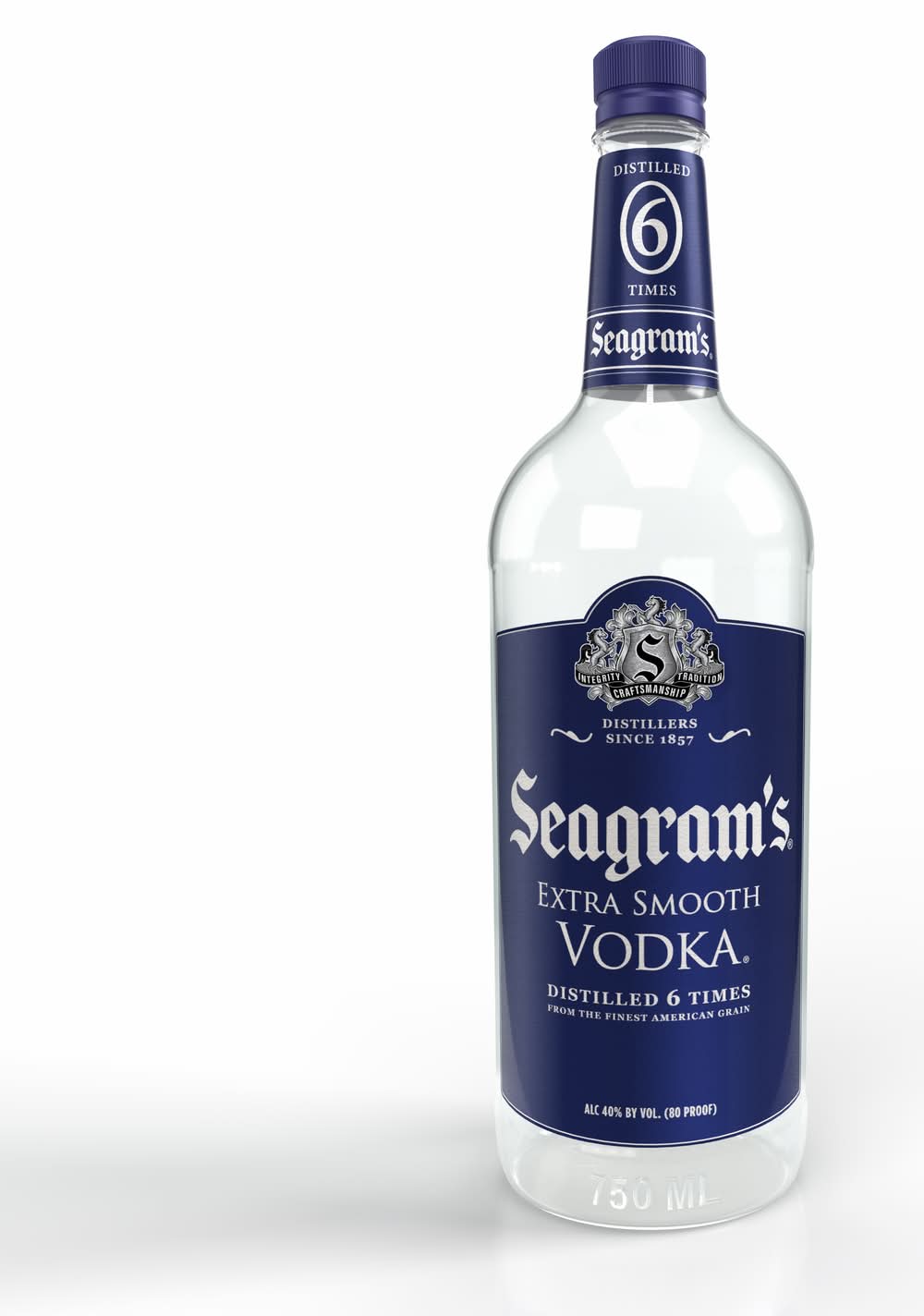 Seagram’s Extra Smooth Distilled Vodka (750 ml)