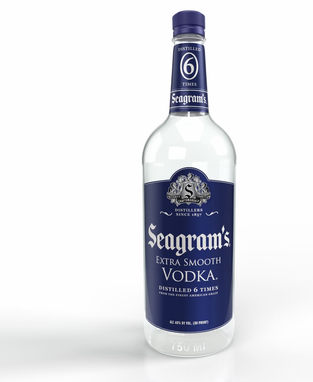 Seagram's Extra Smooth Distilled Vodka (750 ml)