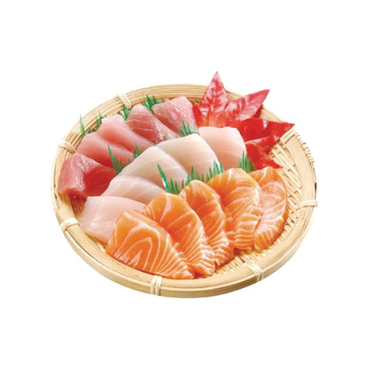 三品生魚片(鮭魚/鮪魚/旗魚)/盒#289083