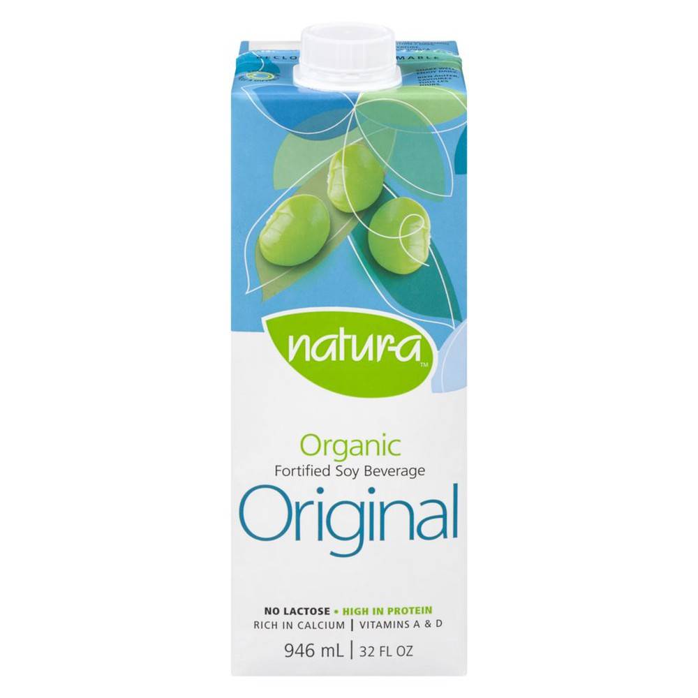 Natur-A Organic Original Enriched Soy Milk (946 ml)