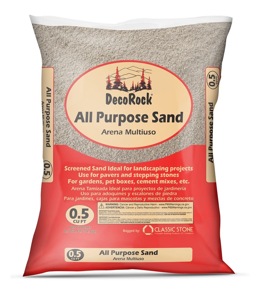 0.5 cu ft Brown Sand and gravel mix (Less than 0.5-in)