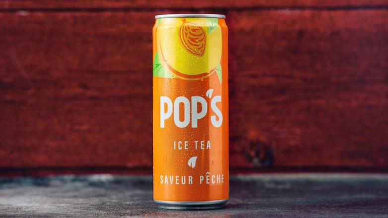 Pop's Ice Tea Pêche 33cl