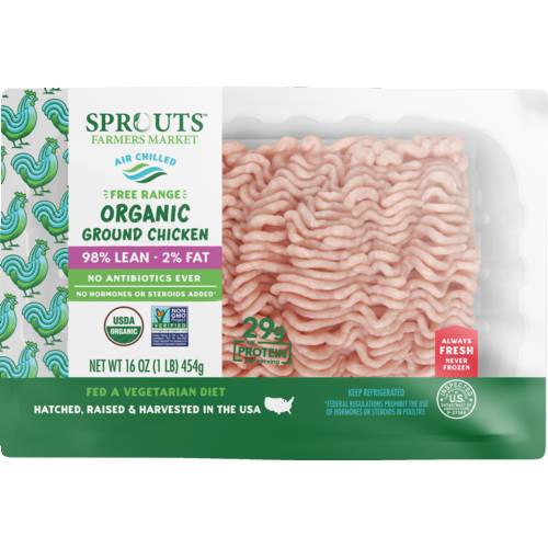 Sprouts Organic Ground Chicken Breast
