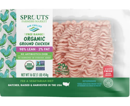 Sprouts Organic Ground Chicken Breast