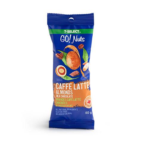 7-Select GO!NUTS Café Latte Milk Chocolate 50g