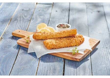 Filets de colin d'Alaska panés CARREFOUR - la barquette de 2 - 220g