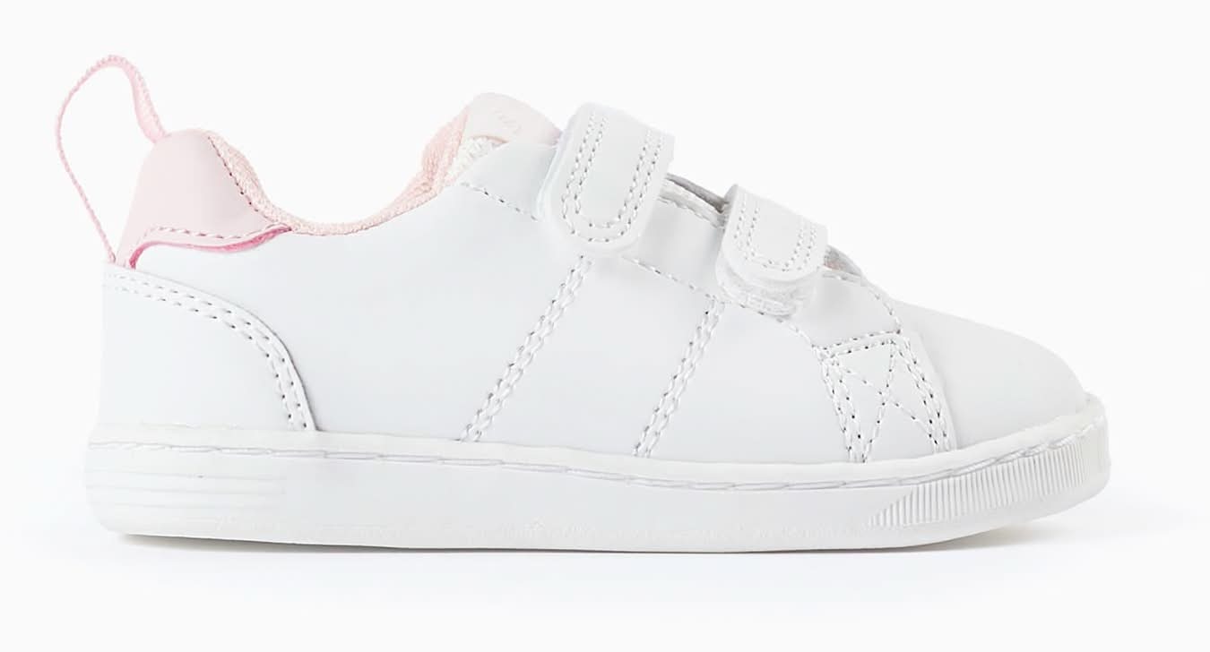 Sapatilhas Para Bebé Menina 'Zy 1996', Branco/Rosa (Branco - 20)