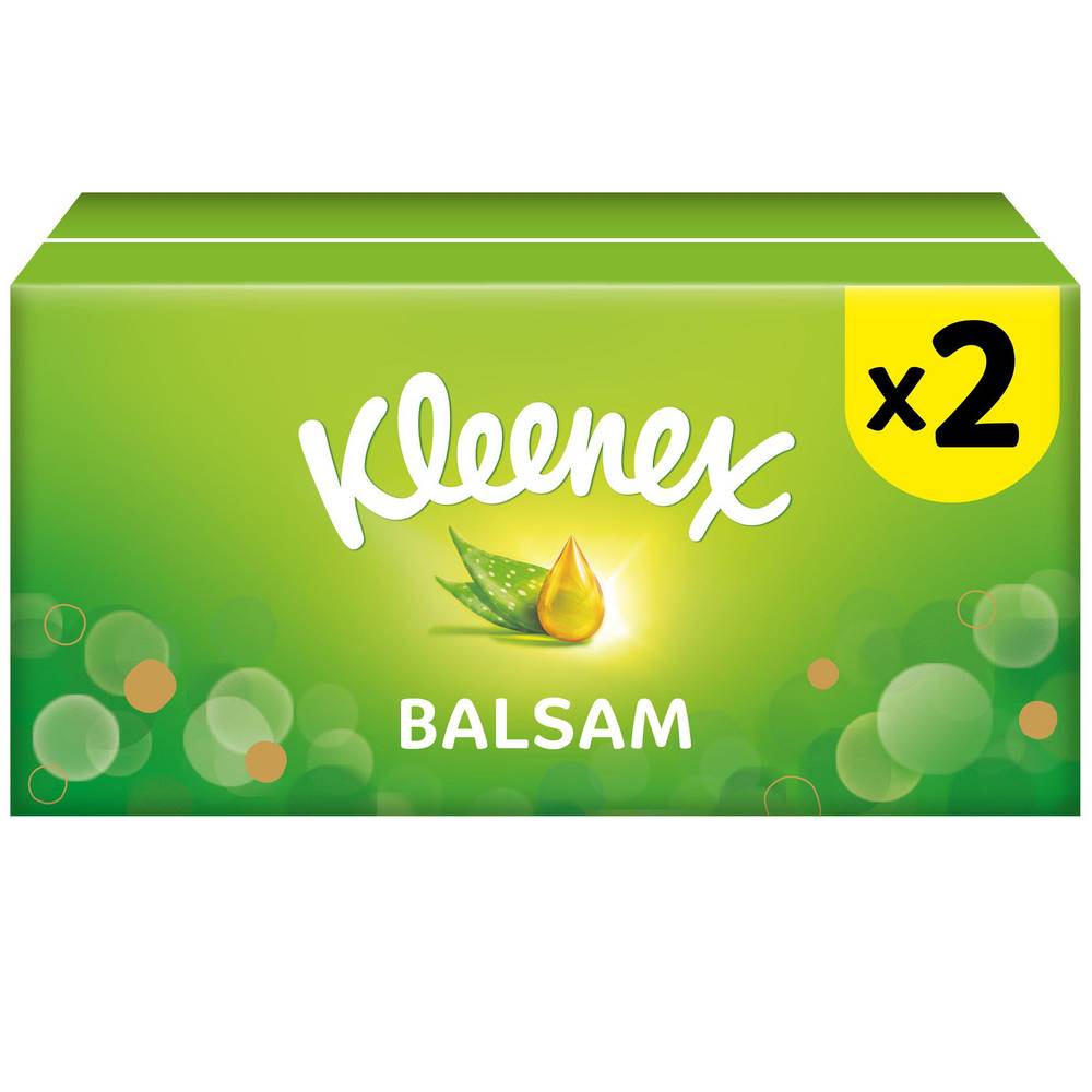 Kleenex Balsam Tissues 2 Pack