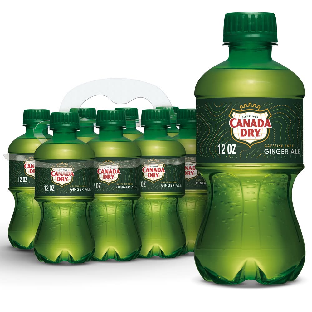Canada Dry Ginger Ale Soda (8 x 12 fl oz)