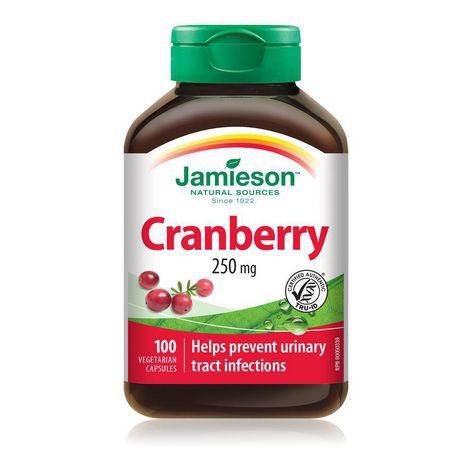 Jamieson Cranberry Capsules, 250 mg (100 capsules)