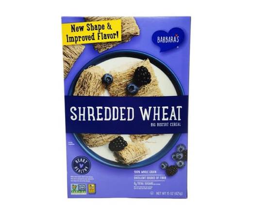 Barbara's · Shredded Wheat Big Biscuit Cereal (15 oz)