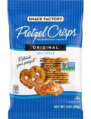 Snack Factory Original Deli Style Pretzel Crisps (3 oz)