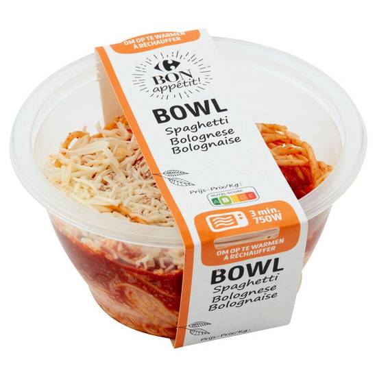 Carrefour Bon Appétit! Bowl Spaghetti Bolognese 350 g