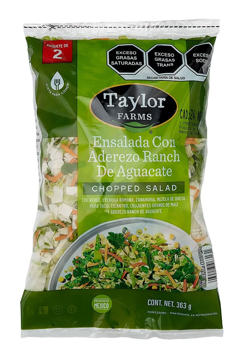 Taylor Farms · Ensalada con aderezo ranch de aguacate (641 g)