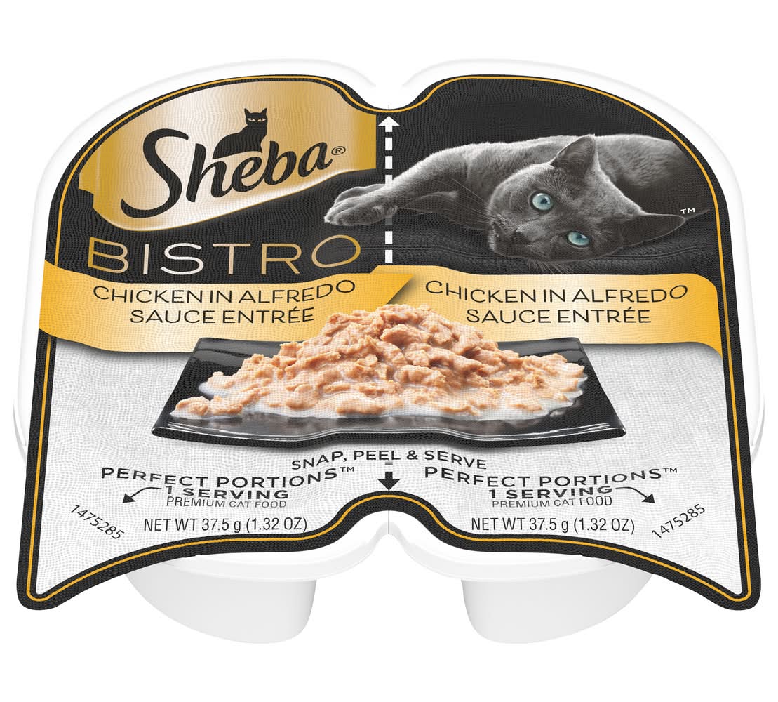 Sheba Perfect Portions Bistro Chicken in Alfredo Sauce Entree (2.7 oz)