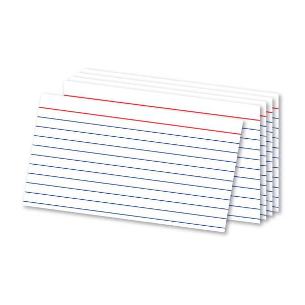 Office Depot Brand Ruled Index Cards (3" x 5"/white)