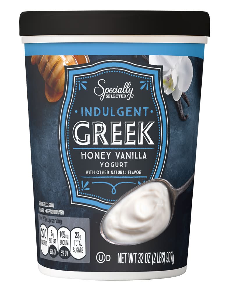 Specially Selected Indulgent Greek Yogurt, Honey-Vanilla (32 oz)