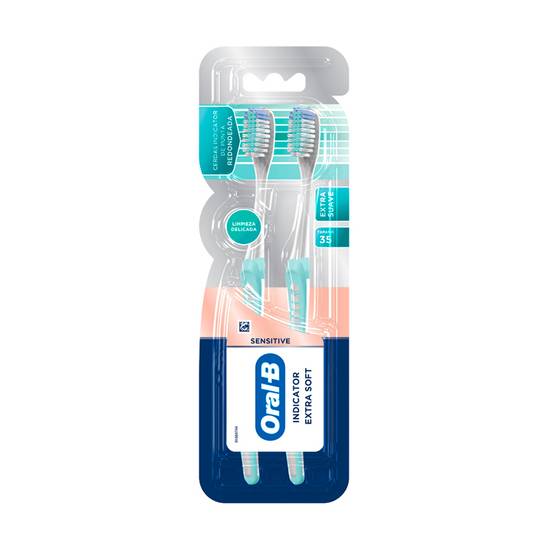 Oral B  Cepillo Indicator Extra Soft 2pack