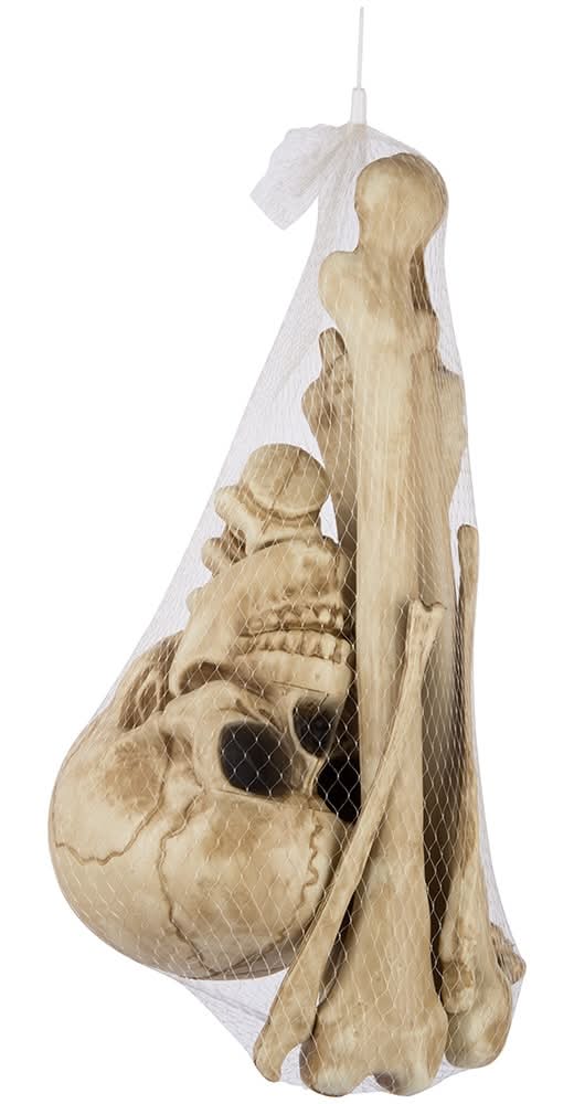 Haunted Living 1.5-ft Bag of Bones Halloween Tabletop Decoration