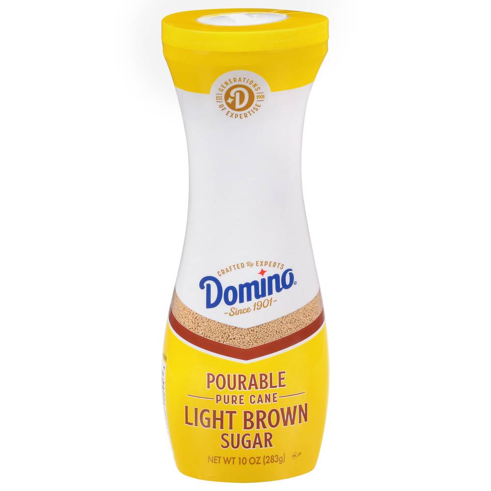 Domino Pourable Pure Cane Light Brown Sugar