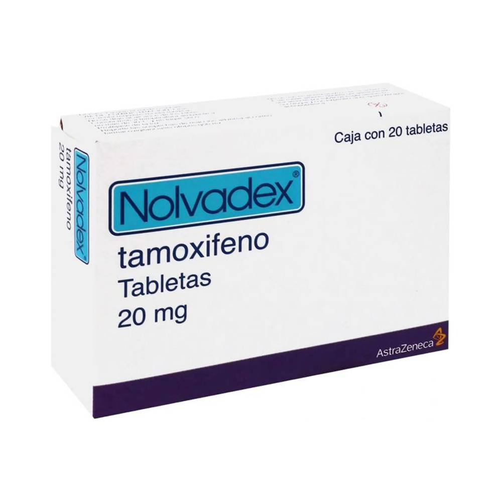 Astrazeneca nolvadex 20 mg 20 tabs (tamoxifeno 1 pza)