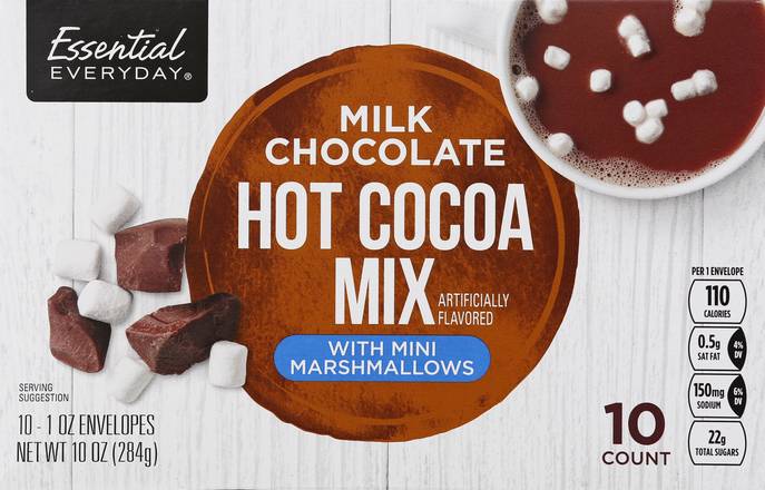 Essential Everyday Hot Cocoa Mix With Mini Marshmallows (10 x 1 oz)