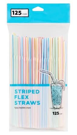 Items 4U Flex Straws (125 ct)