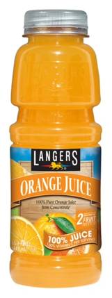 Langers Orange Juice 15.2oz