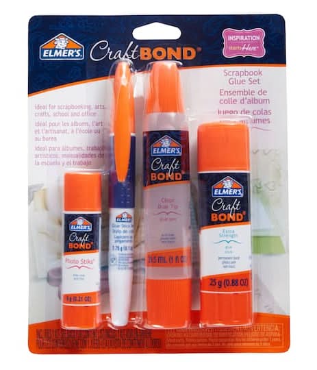 Elmer's Craftbond Scrapbook Glue Set (4 ct)