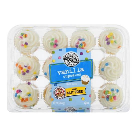 Two-Bite Vanilla Cupcakes