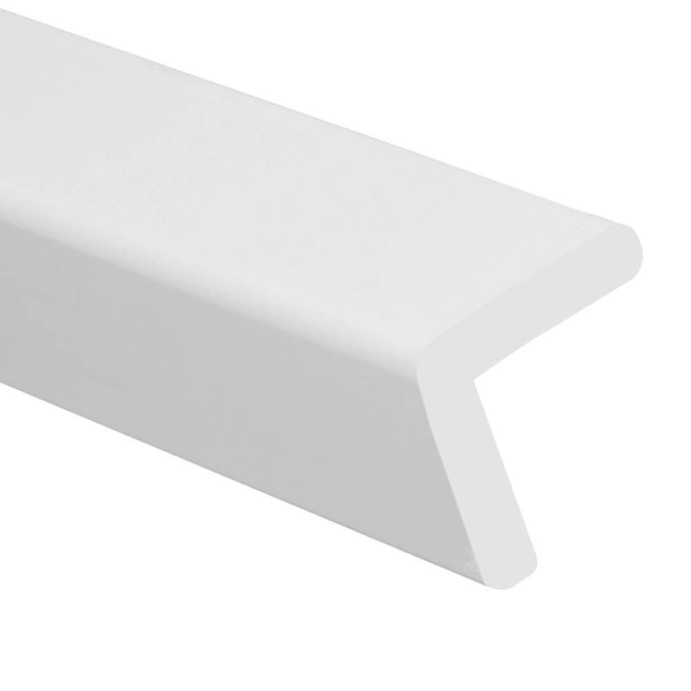 Royal Building Products 1.125-in x 96-in White PVC Outside Corner Guard | 0771908001