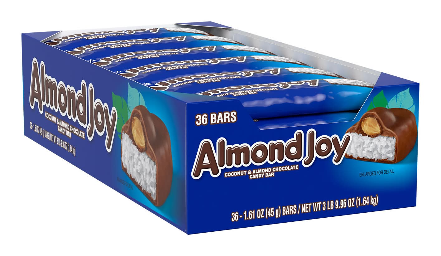 Almond Joy Coconut and Almond Chocolate Candy Bar (1.61 oz)