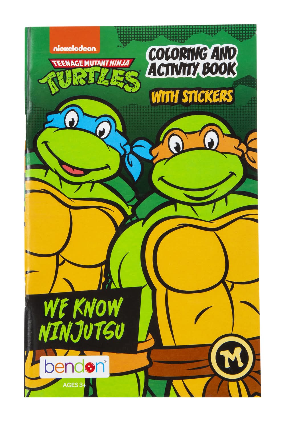 Activity Book With Stickers 4in x 6in Tmnt