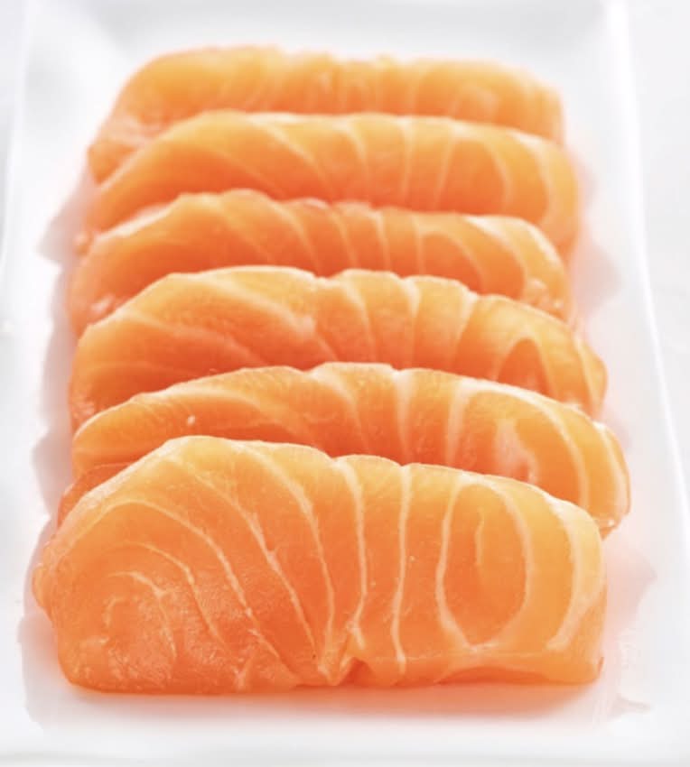 Sashimi saumon X6