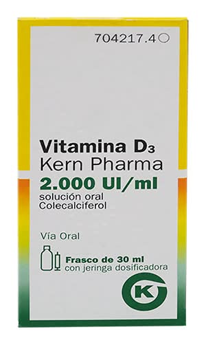 非活性藥廠液態維生素D3 (30 mL)