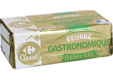 Carrefour Classic' - Beurre demi sel