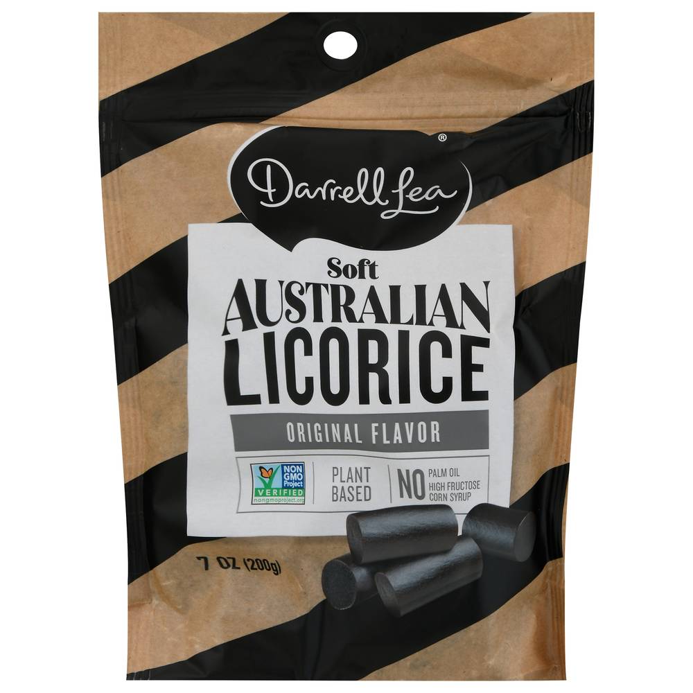 Darrell Lea Soft Original Flavor Australian Licorice (7 oz)