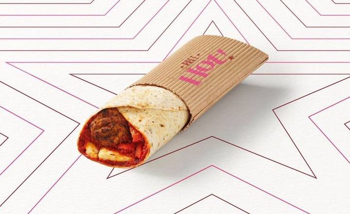 Falafel & Halloumi Hot Wrap