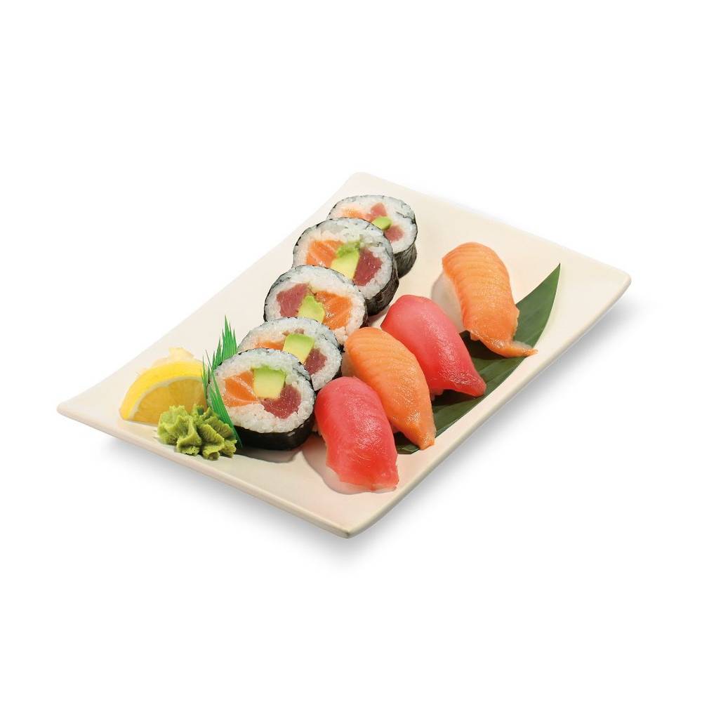 Sushi With Gusto Tuna & Salmon Combo