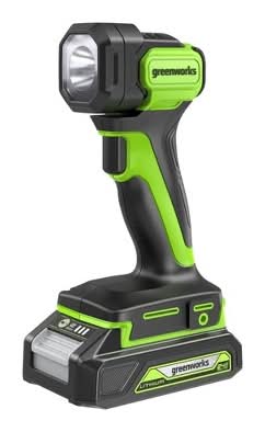 Greenworks Powerall Cordless Led Flashlight 24v 200 Lumens