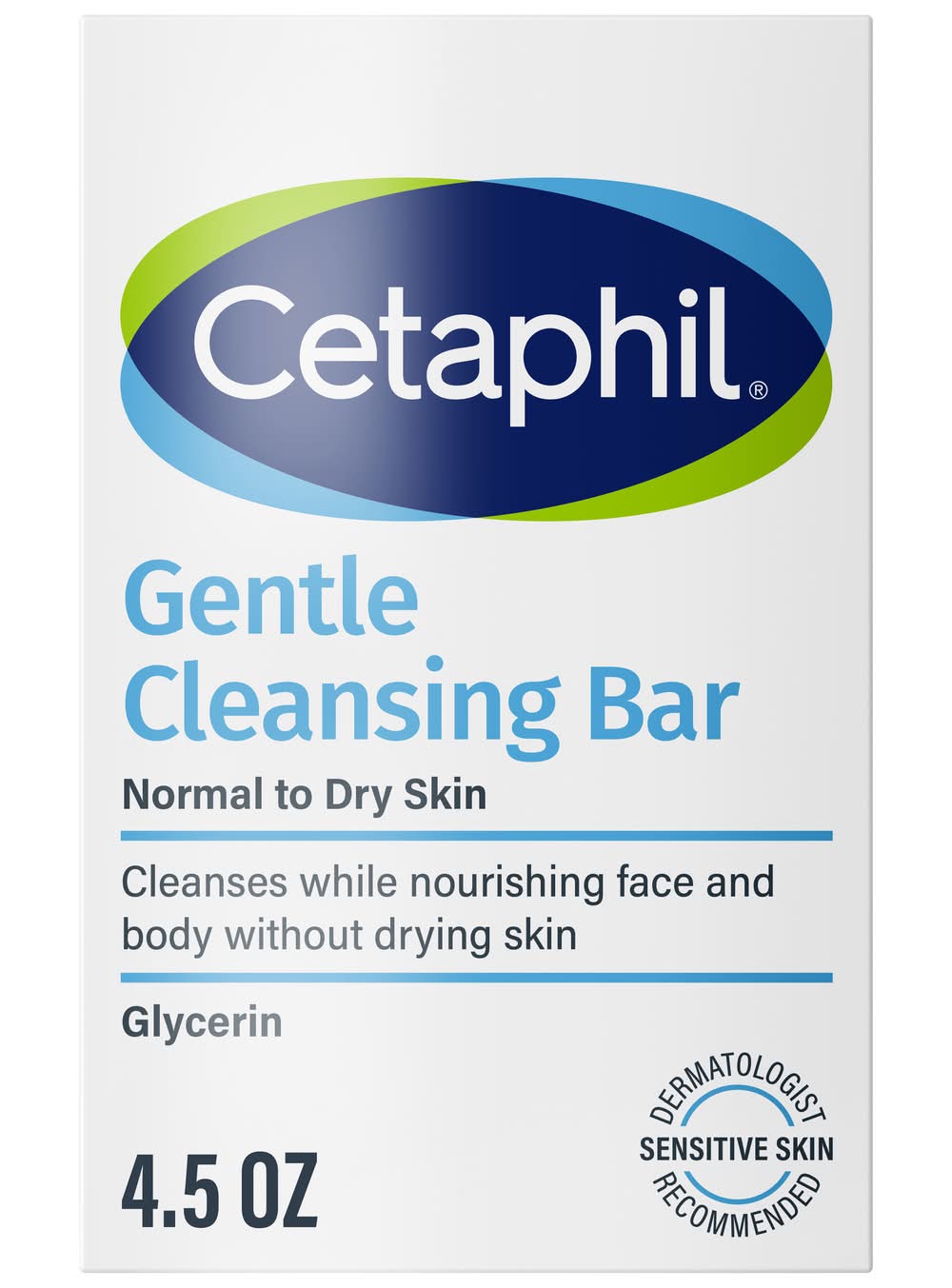 Cetaphil Gentle Cleansing Bar (4.5 oz)