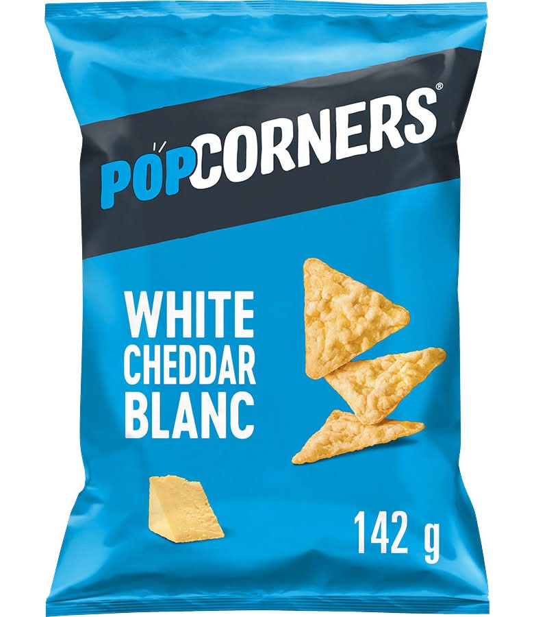 PopCorners Popped Corn Chips, White Cheddar Blanc (142 g)
